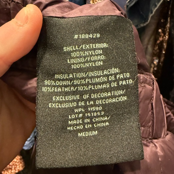 Size medium plum ski/snow skirt - Picture 3 of 3